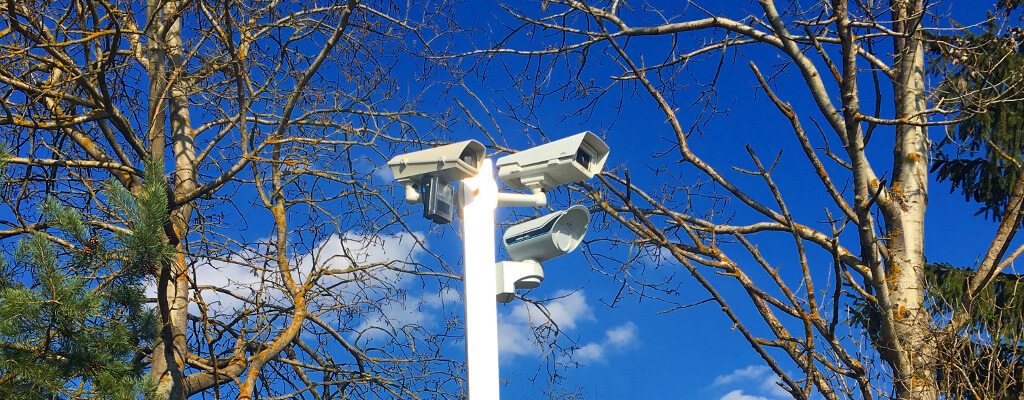 Sicherheitskamera Freiland
